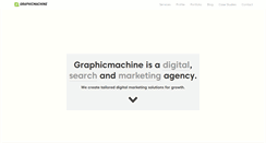 Desktop Screenshot of graphicmachine.com